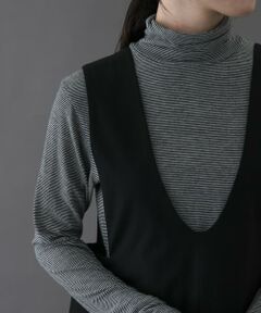 URBAN RESEARCH DOORS / アーバンリサーチ ドアーズ Tシャツ | FORK&SPOON　ベア天竺タートルネックカットソー