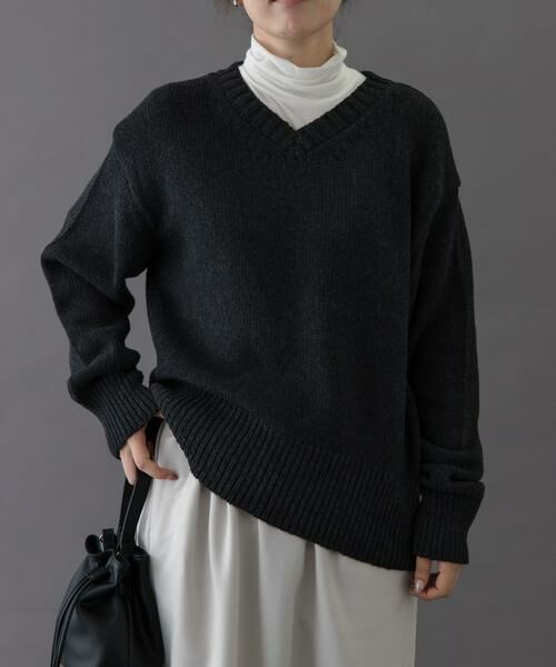 URBAN RESEARCH DOORS / アーバンリサーチ ドアーズ Tシャツ | FORK&SPOON　ベア天竺タートルネックカットソー | 詳細2