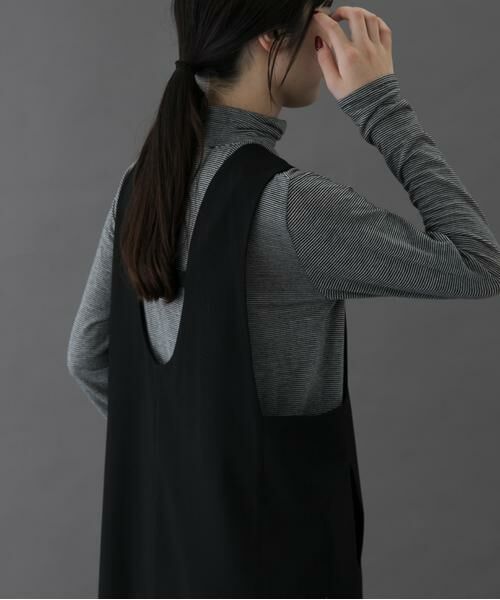 URBAN RESEARCH DOORS / アーバンリサーチ ドアーズ Tシャツ | FORK&SPOON　ベア天竺タートルネックカットソー | 詳細5