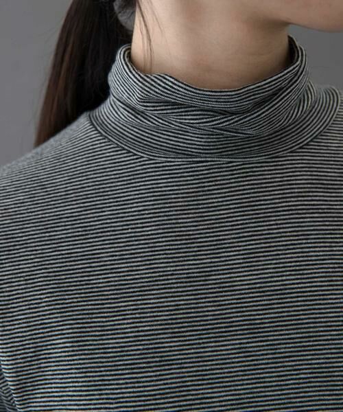 URBAN RESEARCH DOORS / アーバンリサーチ ドアーズ Tシャツ | FORK&SPOON　ベア天竺タートルネックカットソー | 詳細9