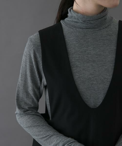 URBAN RESEARCH DOORS/アーバンリサーチ ドアーズ FORK & SPOON ベア天竺タートルネックカットソー ホワイト系その他 1 URBAN RESEARCH DOORS/アーバンリサーチ ドアーズ FORK & SPOON ベア天竺タートルネックカットソー ホワイト系その他 1