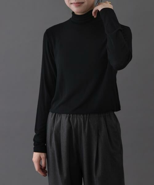 URBAN RESEARCH DOORS / アーバンリサーチ ドアーズ Tシャツ | FORK&SPOON　ベア天竺タートルネックカットソー | 詳細20