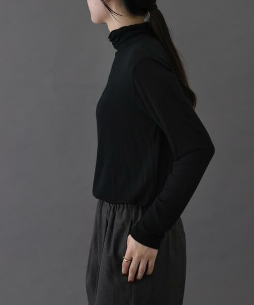 URBAN RESEARCH DOORS / アーバンリサーチ ドアーズ Tシャツ | FORK&SPOON　ベア天竺タートルネックカットソー | 詳細21