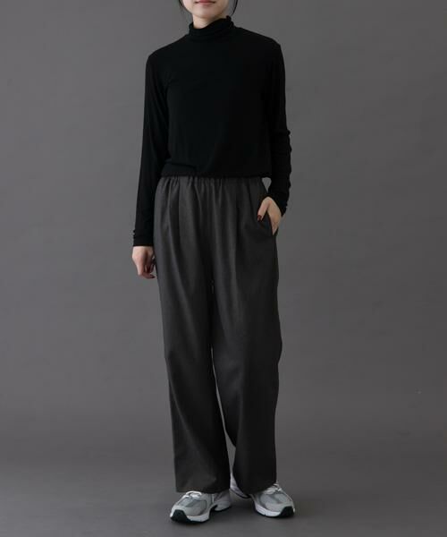 URBAN RESEARCH DOORS / アーバンリサーチ ドアーズ Tシャツ | FORK&SPOON　ベア天竺タートルネックカットソー | 詳細24