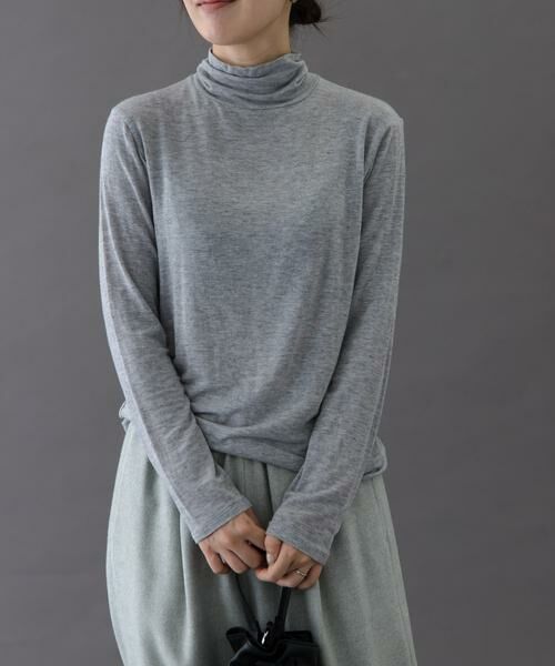 URBAN RESEARCH DOORS / アーバンリサーチ ドアーズ Tシャツ | FORK&SPOON　ベア天竺タートルネックカットソー | 詳細28