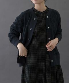 URBAN RESEARCH DOORS / アーバンリサーチ ドアーズ カーディガン・ボレロ | FORK&SPOON　ワッフルカーディガン