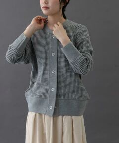 URBAN RESEARCH DOORS グレー USAコットン カーディガン URBAN