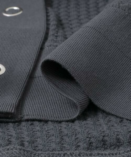 URBAN RESEARCH DOORS / アーバンリサーチ ドアーズ カーディガン・ボレロ | FORK&SPOON　ワッフルカーディガン | 詳細10