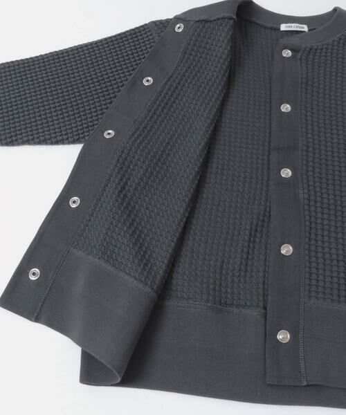 URBAN RESEARCH DOORS / アーバンリサーチ ドアーズ カーディガン・ボレロ | FORK&SPOON　ワッフルカーディガン | 詳細8