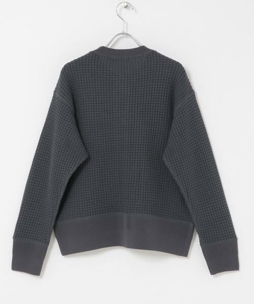 URBAN RESEARCH DOORS / アーバンリサーチ ドアーズ カーディガン・ボレロ | FORK&SPOON　ワッフルカーディガン | 詳細9