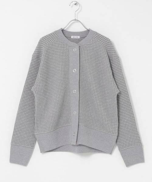 URBAN RESEARCH DOORS / アーバンリサーチ ドアーズ カーディガン・ボレロ | FORK&SPOON　ワッフルカーディガン | 詳細19