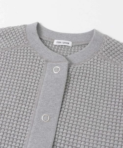 URBAN RESEARCH DOORS / アーバンリサーチ ドアーズ カーディガン・ボレロ | FORK&SPOON　ワッフルカーディガン | 詳細20