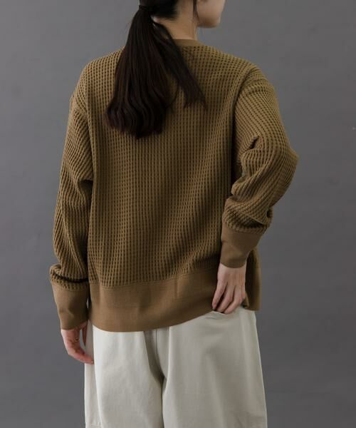 URBAN RESEARCH DOORS / アーバンリサーチ ドアーズ カーディガン・ボレロ | FORK&SPOON　ワッフルカーディガン | 詳細22