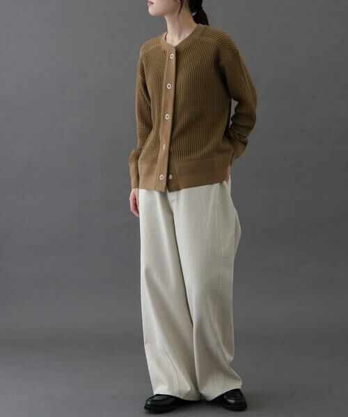 URBAN RESEARCH DOORS / アーバンリサーチ ドアーズ カーディガン・ボレロ | FORK&SPOON　ワッフルカーディガン | 詳細26