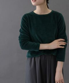 URBAN RESEARCH DOORS / アーバンリサーチ ドアーズ Tシャツ | FORK&SPOON　ベロアロングスリーブTシャツ