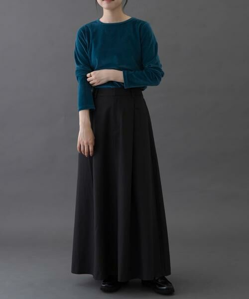 URBAN RESEARCH DOORS / アーバンリサーチ ドアーズ Tシャツ | FORK&SPOON　ベロアロングスリーブTシャツ | 詳細13