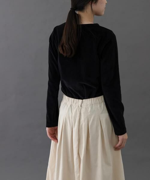 URBAN RESEARCH DOORS / アーバンリサーチ ドアーズ Tシャツ | FORK&SPOON　ベロアロングスリーブTシャツ | 詳細18
