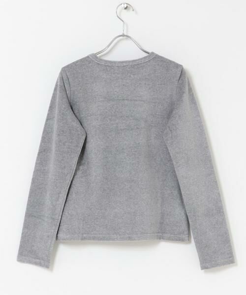 URBAN RESEARCH DOORS / アーバンリサーチ ドアーズ Tシャツ | FORK&SPOON　ベロアロングスリーブTシャツ | 詳細30