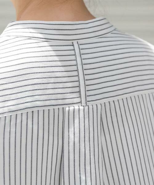 URBAN RESEARCH DOORS / アーバンリサーチ ドアーズ シャツ・ブラウス | FORK&SPOON　バンドカラーダブルクロスシャツ | 詳細20