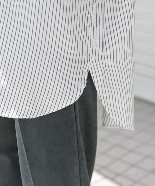 URBAN RESEARCH DOORS / アーバンリサーチ ドアーズ シャツ・ブラウス | FORK&SPOON　バンドカラーダブルクロスシャツ | 詳細21