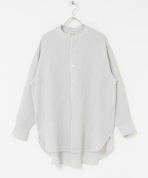 URBAN RESEARCH DOORS / アーバンリサーチ ドアーズ シャツ・ブラウス | FORK&SPOON　バンドカラーダブルクロスシャツ | 詳細23