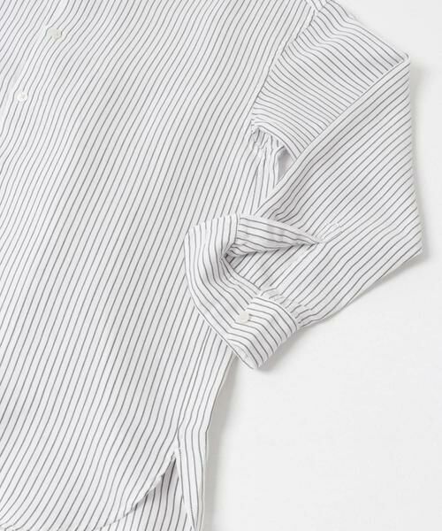 URBAN RESEARCH DOORS / アーバンリサーチ ドアーズ シャツ・ブラウス | FORK&SPOON　バンドカラーダブルクロスシャツ | 詳細25