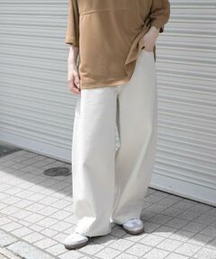 URBAN RESEARCH DOORS / アーバンリサーチ ドアーズ その他パンツ | FORK&SPOON　ガーメントダイツイルカーブパンツ