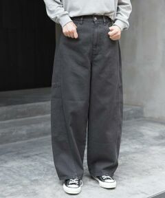 URBAN RESEARCH DOORS / アーバンリサーチ ドアーズ その他パンツ | FORK&SPOON　ガーメントダイツイルカーブパンツ