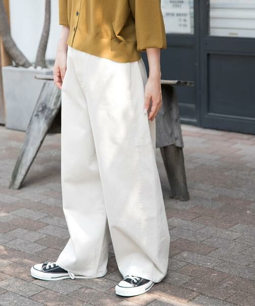 URBAN RESEARCH DOORS / アーバンリサーチ ドアーズ その他パンツ | FORK&SPOON　ガーメントダイツイルカーブパンツ | 詳細10