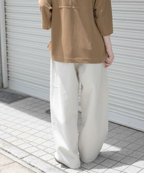 URBAN RESEARCH DOORS / アーバンリサーチ ドアーズ その他パンツ | FORK&SPOON　ガーメントダイツイルカーブパンツ | 詳細3