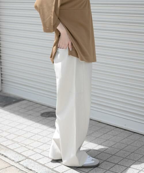 URBAN RESEARCH DOORS / アーバンリサーチ ドアーズ その他パンツ | FORK&SPOON　ガーメントダイツイルカーブパンツ | 詳細4