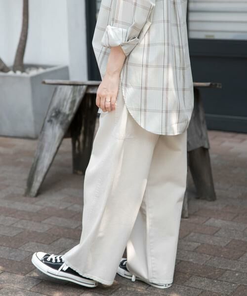 URBAN RESEARCH DOORS / アーバンリサーチ ドアーズ その他パンツ | FORK&SPOON　ガーメントダイツイルカーブパンツ | 詳細8