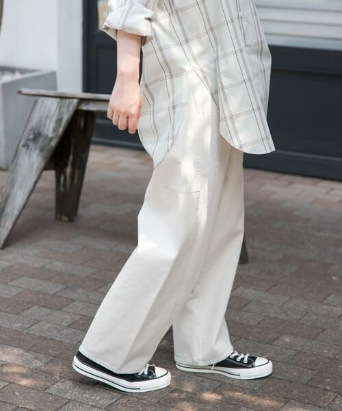 URBAN RESEARCH DOORS / アーバンリサーチ ドアーズ その他パンツ | FORK&SPOON　ガーメントダイツイルカーブパンツ | 詳細9