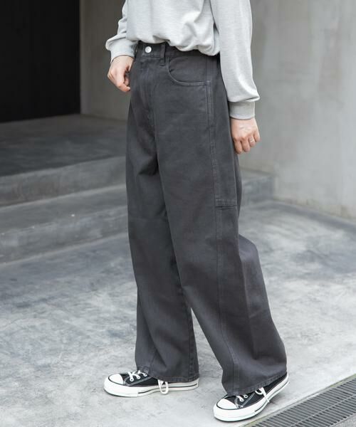 URBAN RESEARCH DOORS / アーバンリサーチ ドアーズ その他パンツ | FORK&SPOON　ガーメントダイツイルカーブパンツ | 詳細17