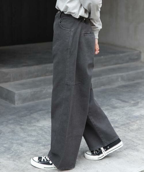 URBAN RESEARCH DOORS / アーバンリサーチ ドアーズ その他パンツ | FORK&SPOON　ガーメントダイツイルカーブパンツ | 詳細18