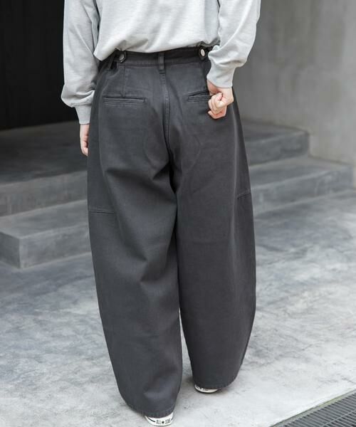 URBAN RESEARCH DOORS / アーバンリサーチ ドアーズ その他パンツ | FORK&SPOON　ガーメントダイツイルカーブパンツ | 詳細19