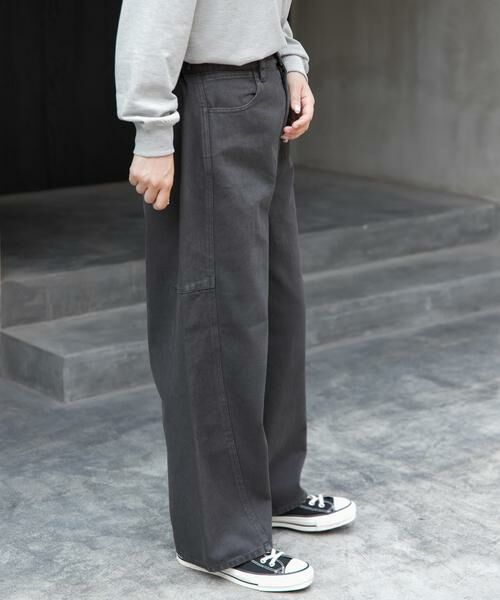 URBAN RESEARCH DOORS / アーバンリサーチ ドアーズ その他パンツ | FORK&SPOON　ガーメントダイツイルカーブパンツ | 詳細21