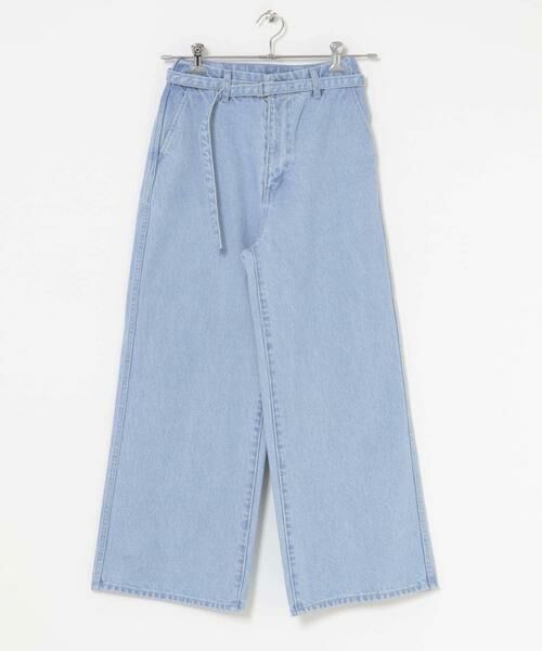 URBAN RESEARCH DOORS / アーバンリサーチ ドアーズ デニムパンツ | FORK&SPOON　JFデニムベルトセットルーズパンツ | 詳細8