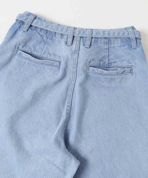 URBAN RESEARCH DOORS / アーバンリサーチ ドアーズ デニムパンツ | FORK&SPOON　JFデニムベルトセットルーズパンツ | 詳細9