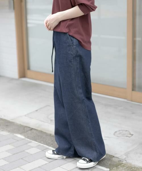 URBAN RESEARCH DOORS / アーバンリサーチ ドアーズ デニムパンツ | FORK&SPOON　JFデニムベルトセットルーズパンツ | 詳細14