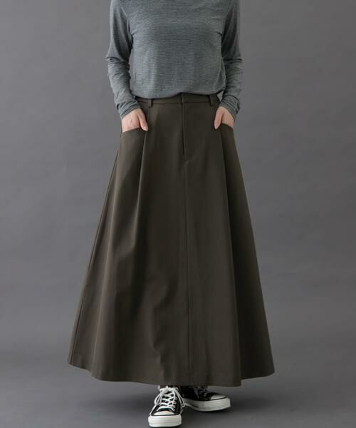 URBAN RESEARCH DOORS / アーバンリサーチ ドアーズ スカート | FORK&SPOON　バックゴムフレアスカート | 詳細5