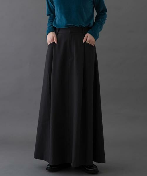 URBAN RESEARCH DOORS / アーバンリサーチ ドアーズ スカート | FORK&SPOON　バックゴムフレアスカート | 詳細13