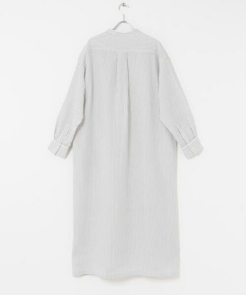 URBAN RESEARCH DOORS / アーバンリサーチ ドアーズ ワンピース | FORK&SPOON　バンドカラーダブルクロスシャツワンピース | 詳細25