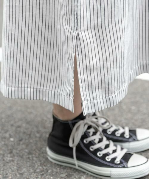 URBAN RESEARCH DOORS / アーバンリサーチ ドアーズ ワンピース | FORK&SPOON　バンドカラーダブルクロスシャツワンピース | 詳細19