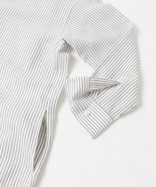 URBAN RESEARCH DOORS / アーバンリサーチ ドアーズ ワンピース | FORK&SPOON　バンドカラーダブルクロスシャツワンピース | 詳細23