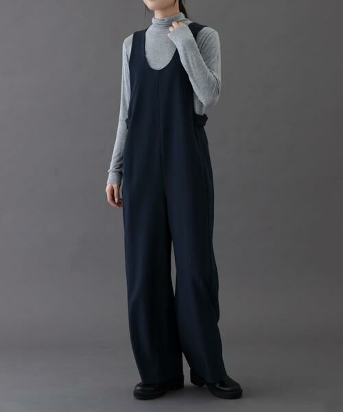 URBAN RESEARCH DOORS / アーバンリサーチ ドアーズ ワンピース | FORK&SPOON　Uネックプラケットオーバーオール | 詳細1