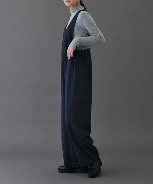 URBAN RESEARCH DOORS / アーバンリサーチ ドアーズ ワンピース | FORK&SPOON　Uネックプラケットオーバーオール | 詳細2