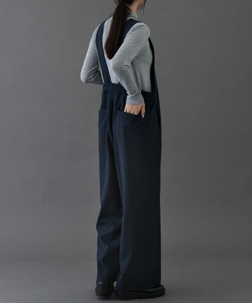 URBAN RESEARCH DOORS / アーバンリサーチ ドアーズ ワンピース | FORK&SPOON　Uネックプラケットオーバーオール | 詳細3