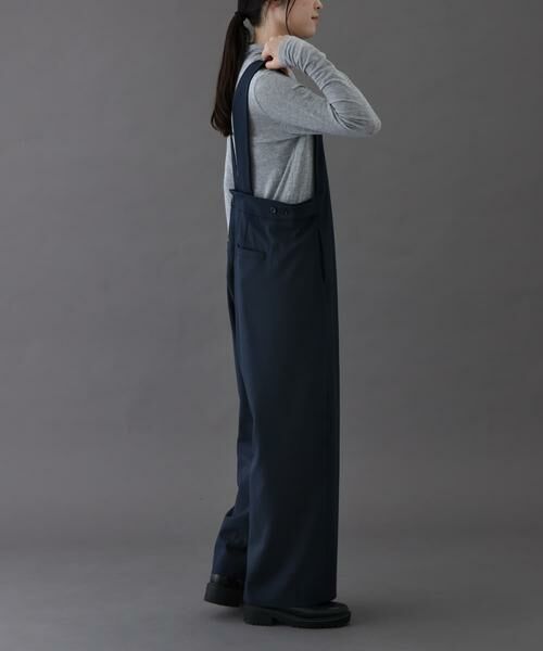 URBAN RESEARCH DOORS / アーバンリサーチ ドアーズ ワンピース | FORK&SPOON　Uネックプラケットオーバーオール | 詳細4