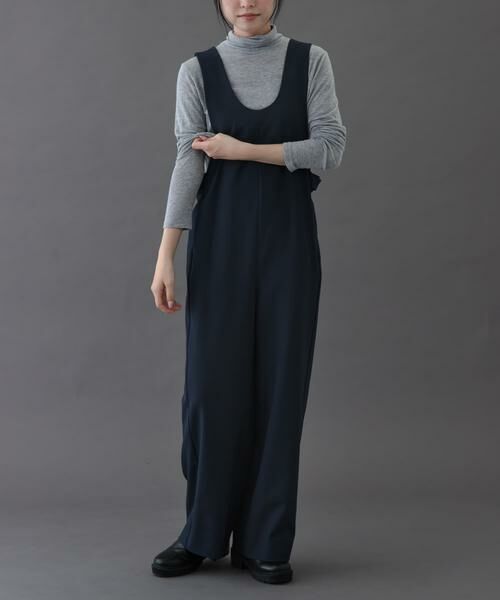 URBAN RESEARCH DOORS / アーバンリサーチ ドアーズ ワンピース | FORK&SPOON　Uネックプラケットオーバーオール | 詳細6